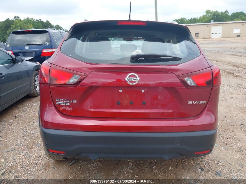 2019 Nissan Rogue Sport Sv VIN: JN1BJ1CR7KW314575 Lot: 39976132