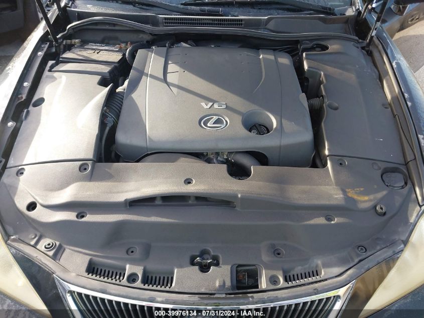 2008 Lexus Is 250 VIN: JTHBK262882063143 Lot: 39976134