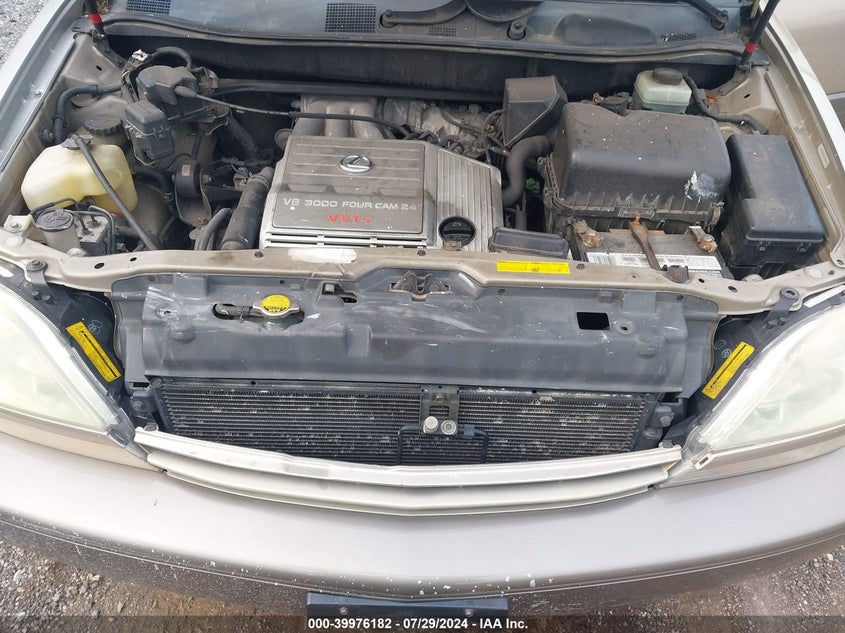 2003 Lexus Rx 300 VIN: JTJHF10U430292926 Lot: 39976182