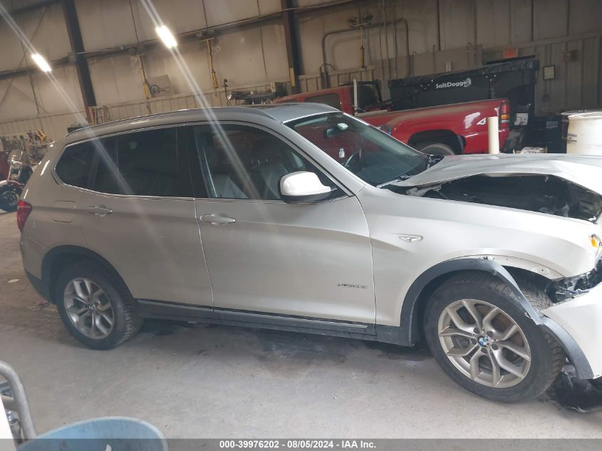 2011 BMW X3 xDrive35I VIN: 5UXWX7C54BL733268 Lot: 39976202