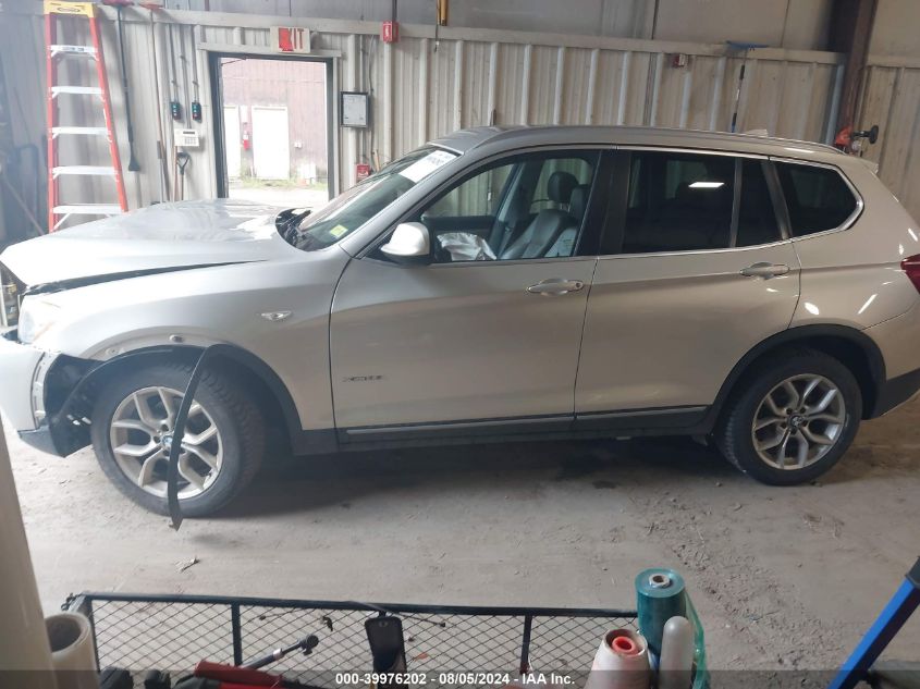 2011 BMW X3 xDrive35I VIN: 5UXWX7C54BL733268 Lot: 39976202