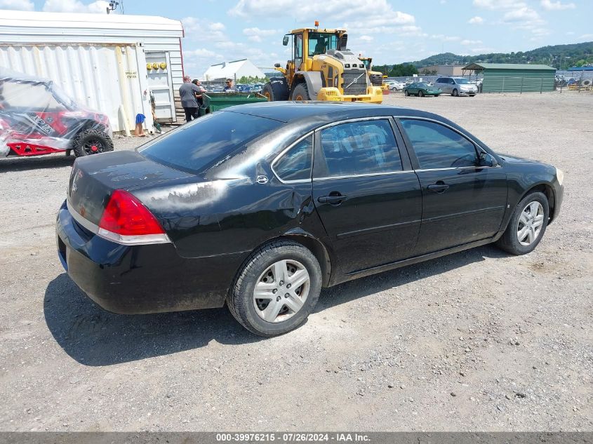 2G1WT58K669360613 | 2006 CHEVROLET IMPALA