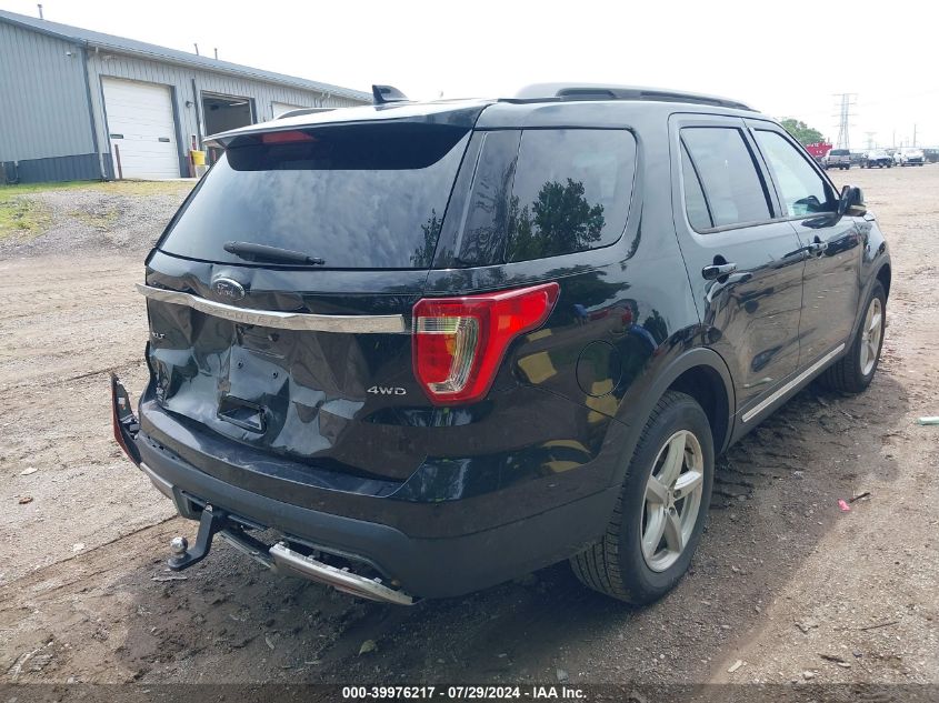 2017 Ford Explorer Xlt VIN: 1FM5K8D88HGB05575 Lot: 39976217