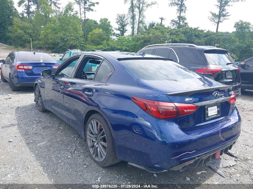 2018 Infiniti Q50 Red Sport 400 VIN: JN1FV7AP5JM460445 Lot: 39976220