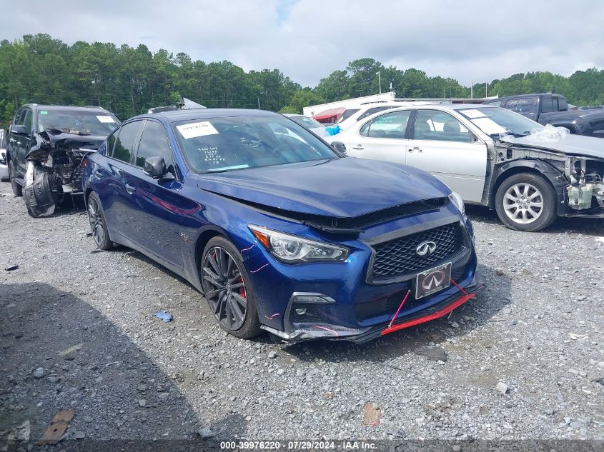 JN1FV7AP5JM460445 2018 Infiniti Q50 Red Sport 400