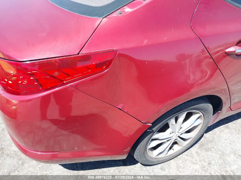 2013 Kia Optima Lx VIN: 5XXGM4A7XDG165810 Lot: 39976232