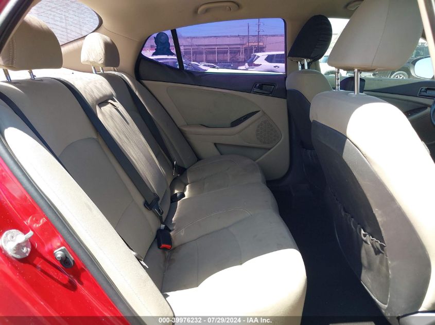 2013 Kia Optima Lx VIN: 5XXGM4A7XDG165810 Lot: 39976232