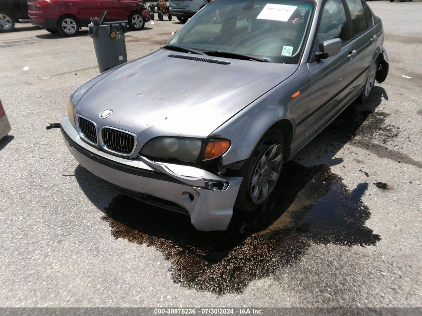 WBAET37445NJ84874 2005 BMW 325I