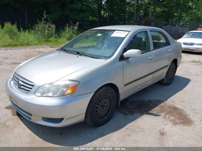 2T1BR32E43C707122 | 2003 TOYOTA COROLLA