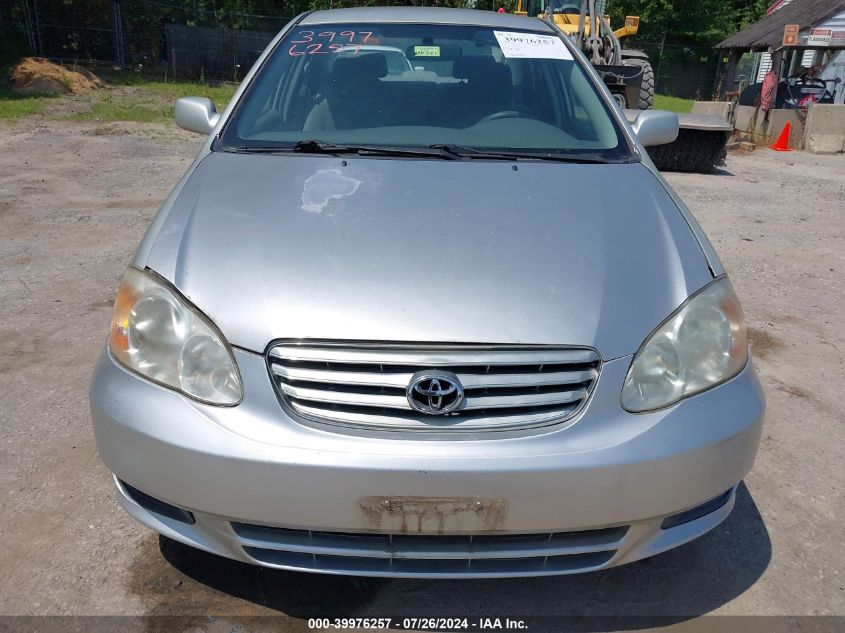 2T1BR32E43C707122 | 2003 TOYOTA COROLLA