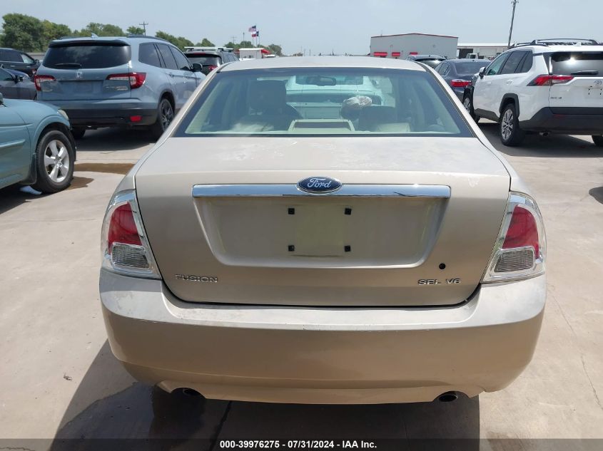 2006 Ford Fusion Sel VIN: 3FAHP08106R181790 Lot: 39976275