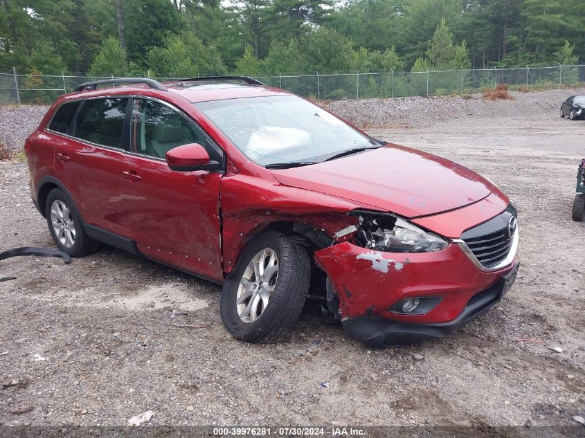 2013 Mazda Cx-9 Touring VIN: JM3TB3CV5D0416333 Lot: 39976281