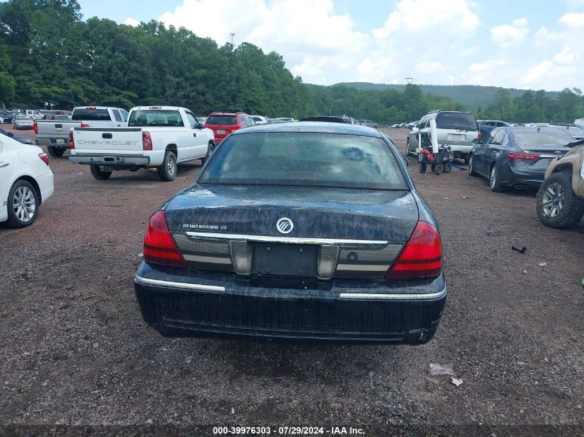 2008 Mercury Grand Marquis Gs VIN: 2MEFM74V38X604909 Lot: 39976303