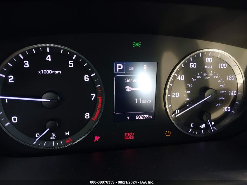 2015 Hyundai Sonata Limited VIN: 5NPE34AF7FH052325 Lot: 39976359