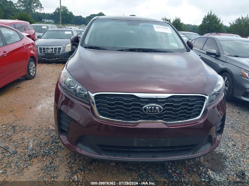 2020 Kia Sorento 3.3L Lx VIN: 5XYPG4A51LG627137 Lot: 39976362