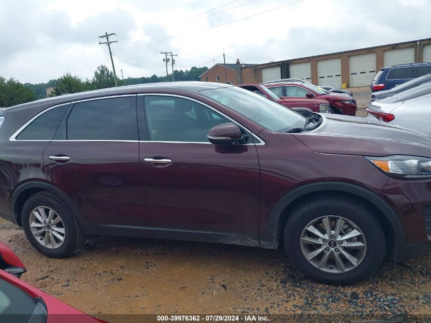 2020 Kia Sorento 3.3L Lx VIN: 5XYPG4A51LG627137 Lot: 39976362