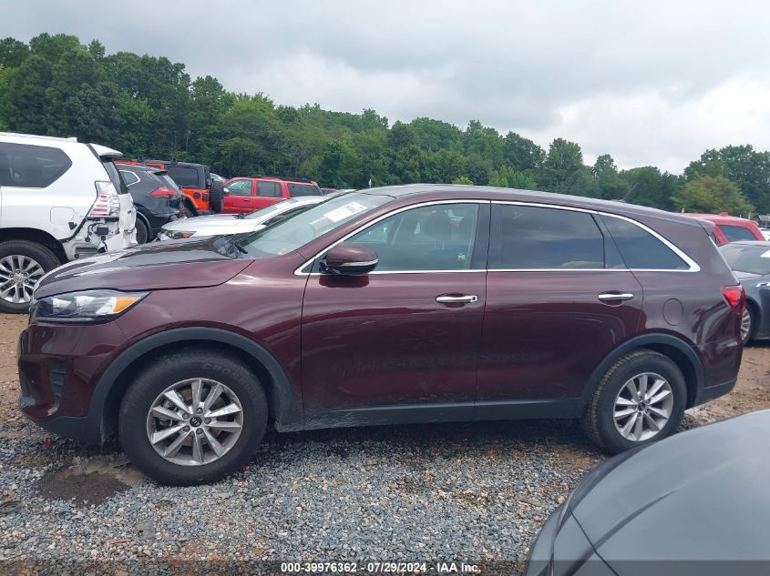 2020 Kia Sorento 3.3L Lx VIN: 5XYPG4A51LG627137 Lot: 39976362