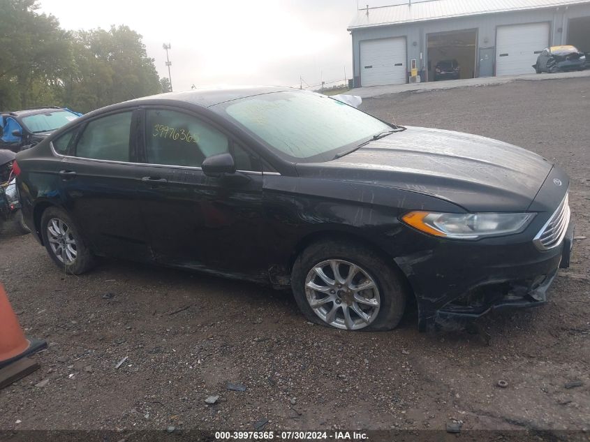 2017 FORD FUSION S - 3FA6P0G70HR382864