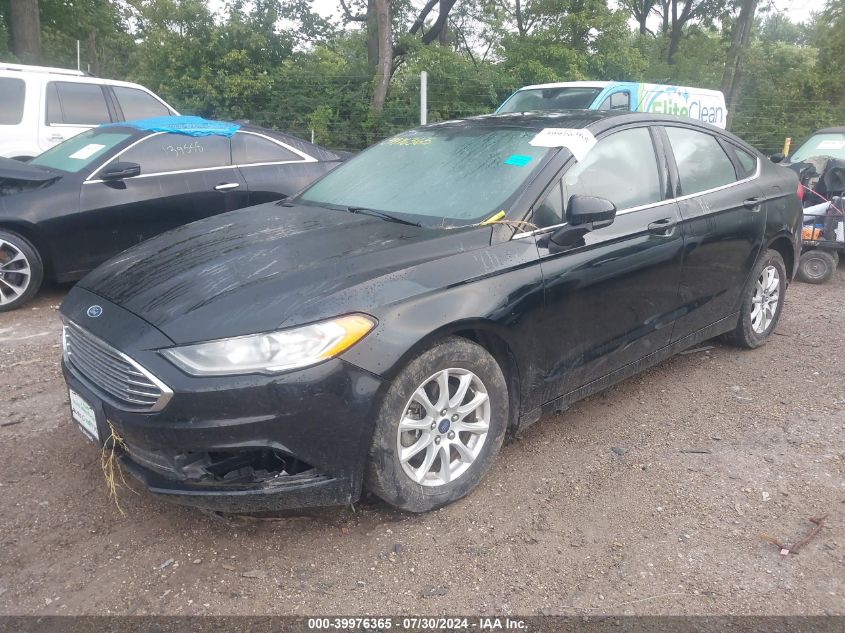 2017 FORD FUSION S - 3FA6P0G70HR382864