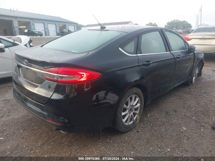 2017 FORD FUSION S - 3FA6P0G70HR382864