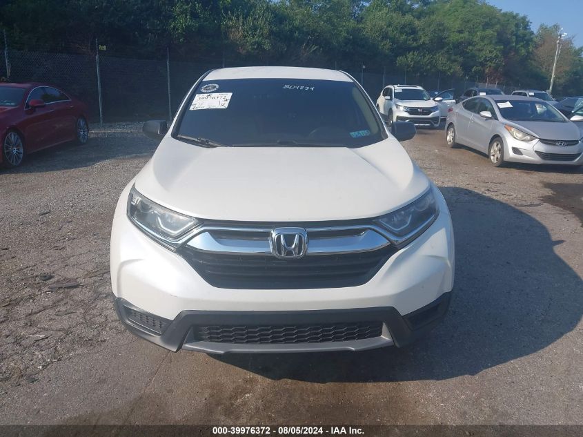 2019 Honda Cr-V Lx VIN: 2HKRW6H38KH204834 Lot: 39976372