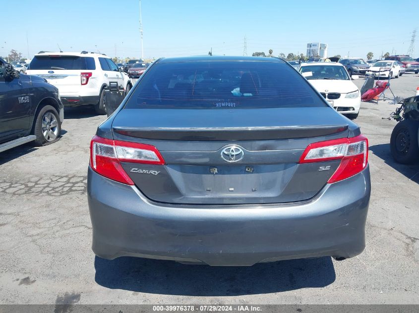 2013 Toyota Camry Se VIN: 4T1BF1FK0DU258213 Lot: 39976378