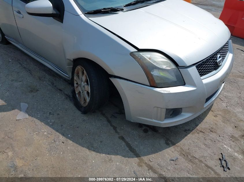 2012 Nissan Sentra 2.0 Sr VIN: 3N1AB6AP4CL782035 Lot: 39976382