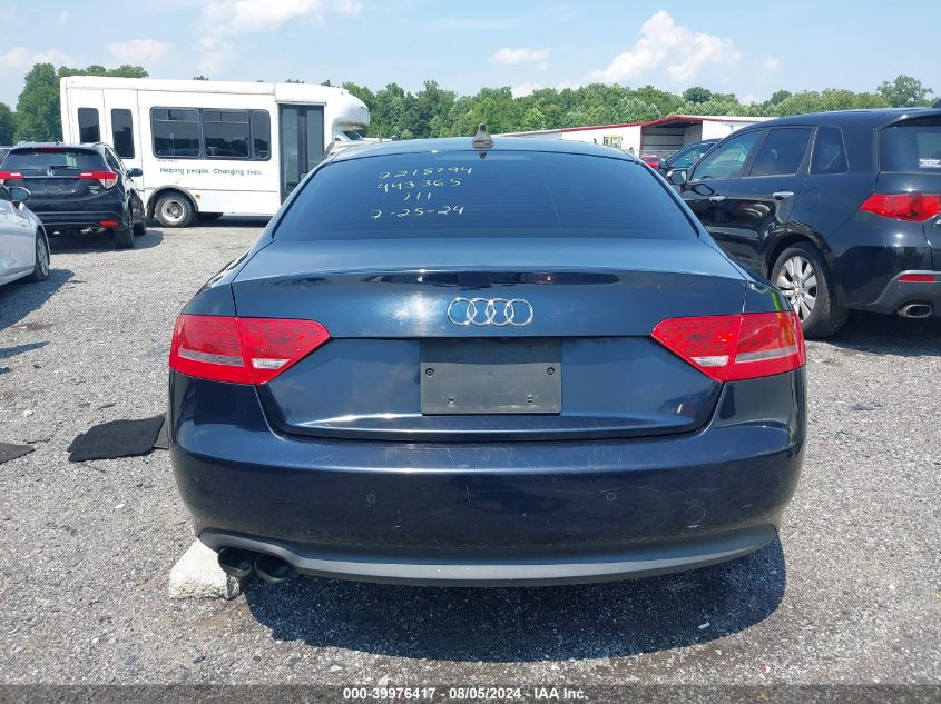 2010 Audi A5 2.0T Premium VIN: WAULFAFRXAA023883 Lot: 39976417