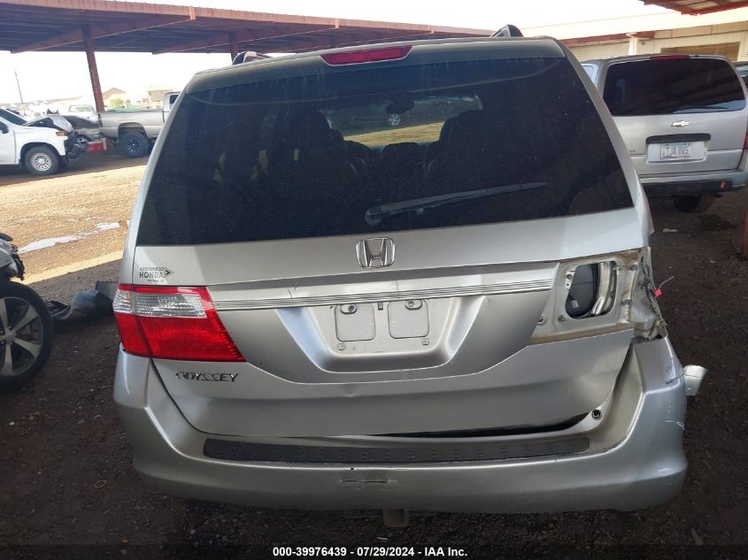 2006 Honda Odyssey Exl VIN: 5FNRL38686B462454 Lot: 39976439