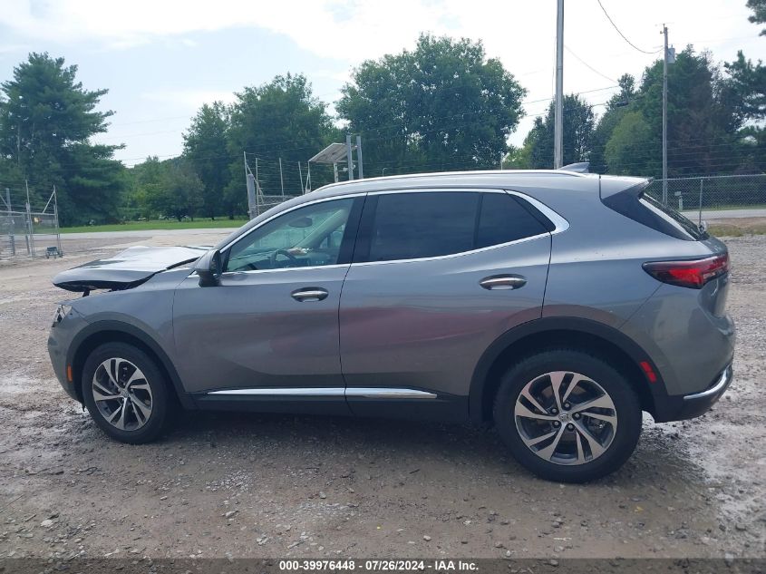 2022 Buick Envision Fwd Essence VIN: LRBFZNR45ND050491 Lot: 39976448