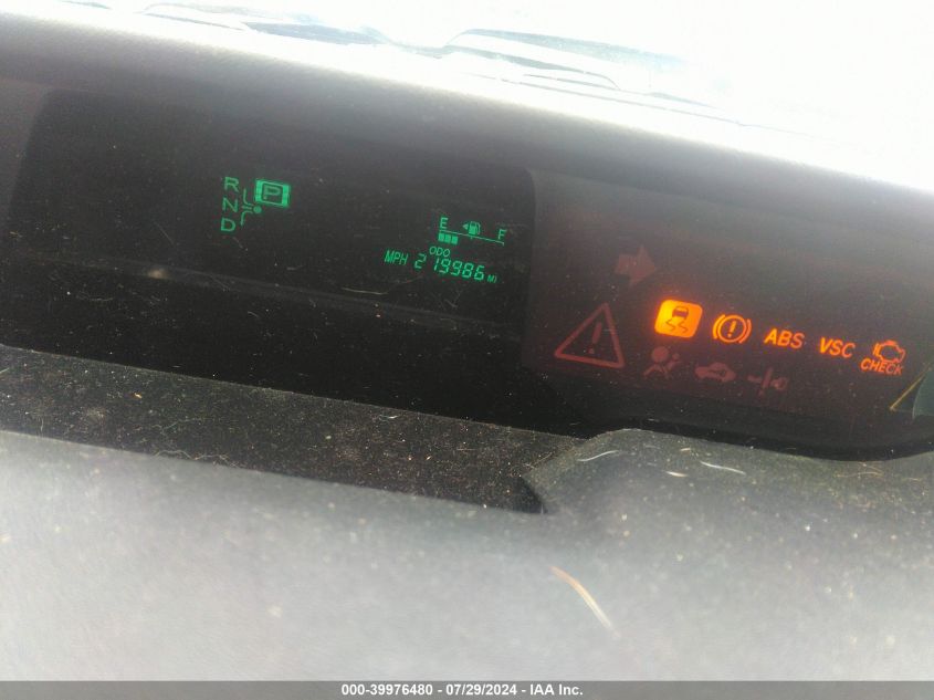 2007 Toyota Prius VIN: JTDKB20U277617242 Lot: 39976480