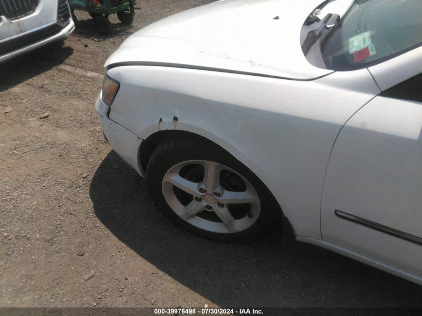 2008 Hyundai Sonata Se/Limited VIN: 5NPEU46F38H305889 Lot: 39976498