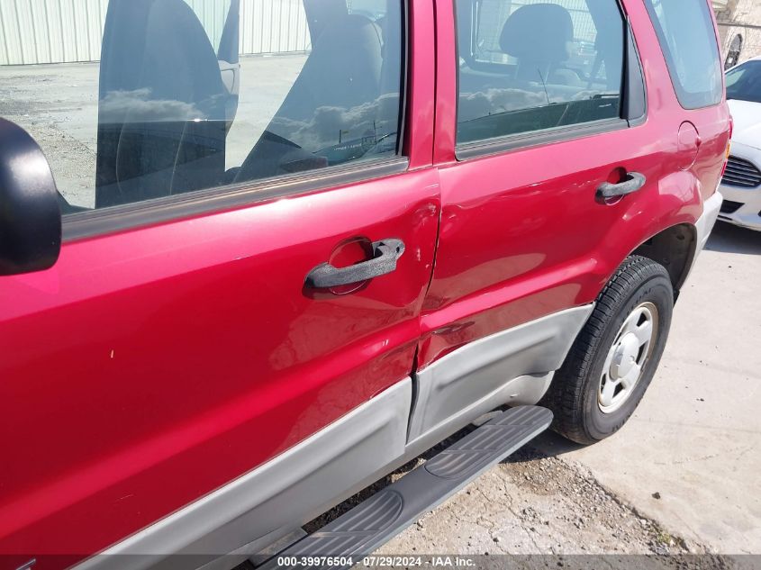 2001 Ford Escape Xls VIN: 1FMYU02151KA95069 Lot: 39976504