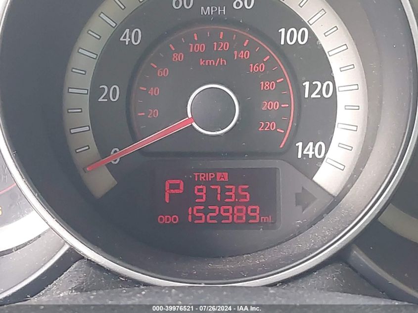 2010 Kia Forte Ex VIN: KNAFU4A27A5861781 Lot: 39976521