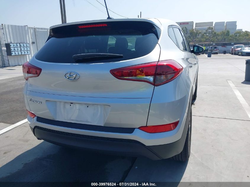2017 Hyundai Tucson Se VIN: KM8J23A47HU488638 Lot: 39976524