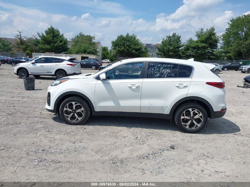 2021 Kia Sportage Lx VIN: KNDPM3AC5M7891686 Lot: 39976535