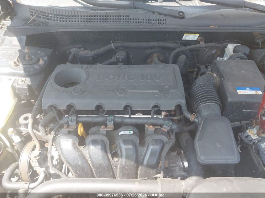 2010 Hyundai Sonata Gls VIN: 5NPET4AC4AH608444 Lot: 39976536