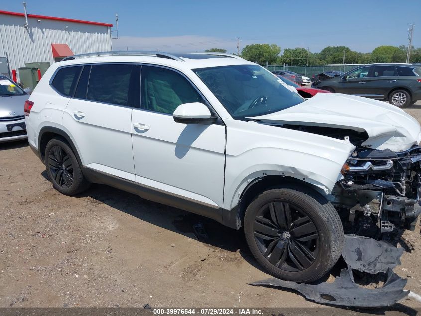 2019 Volkswagen Atlas 3.6L V6 Sel Premium VIN: 1V2NR2CA4KC507673 Lot: 39976544