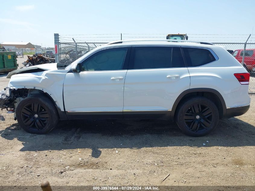 2019 Volkswagen Atlas 3.6L V6 Sel Premium VIN: 1V2NR2CA4KC507673 Lot: 39976544