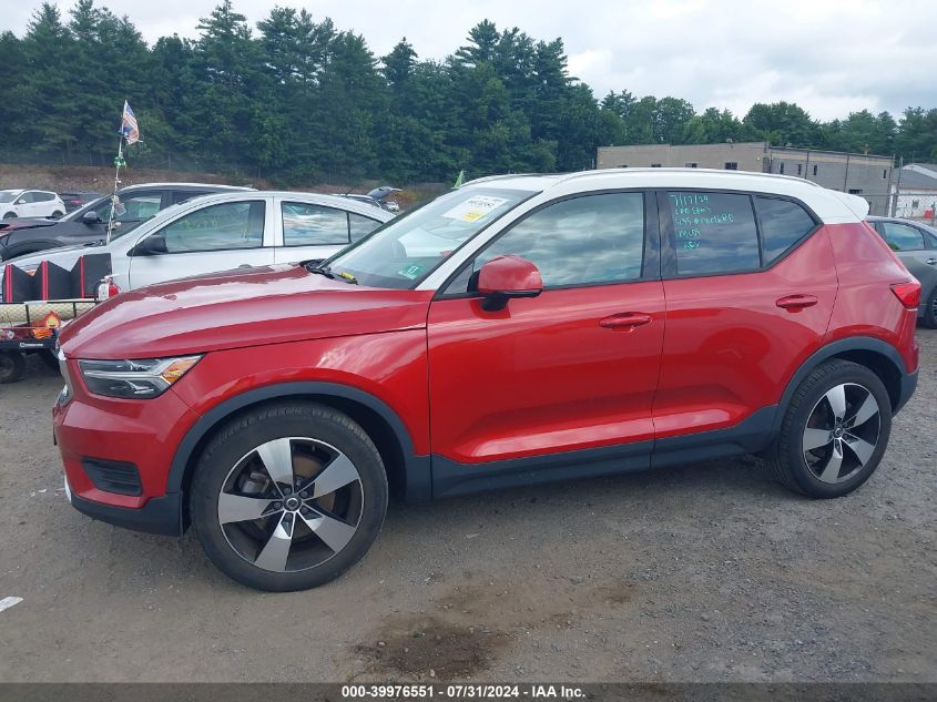 2019 Volvo Xc40 T5 Momentum VIN: YV4162UK9K2047526 Lot: 39976551