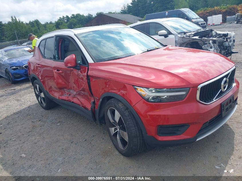 2019 Volvo Xc40 T5 Momentum VIN: YV4162UK9K2047526 Lot: 39976551