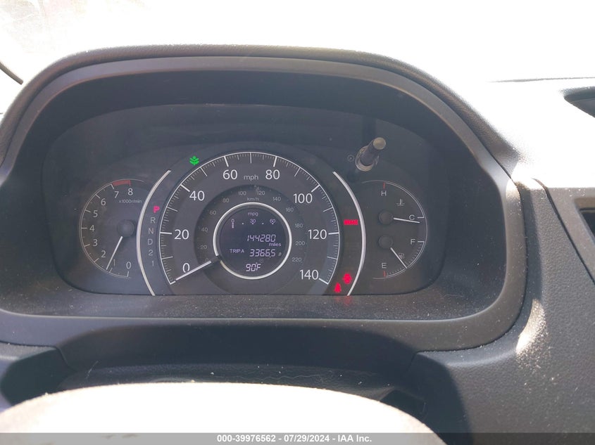 2014 Honda Cr-V Lx VIN: 2HKRM3H34EH507876 Lot: 39976562