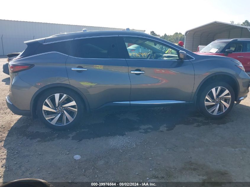 2020 Nissan Murano Sl Intelligent Awd VIN: 5N1AZ2CS1LN110156 Lot: 39976564