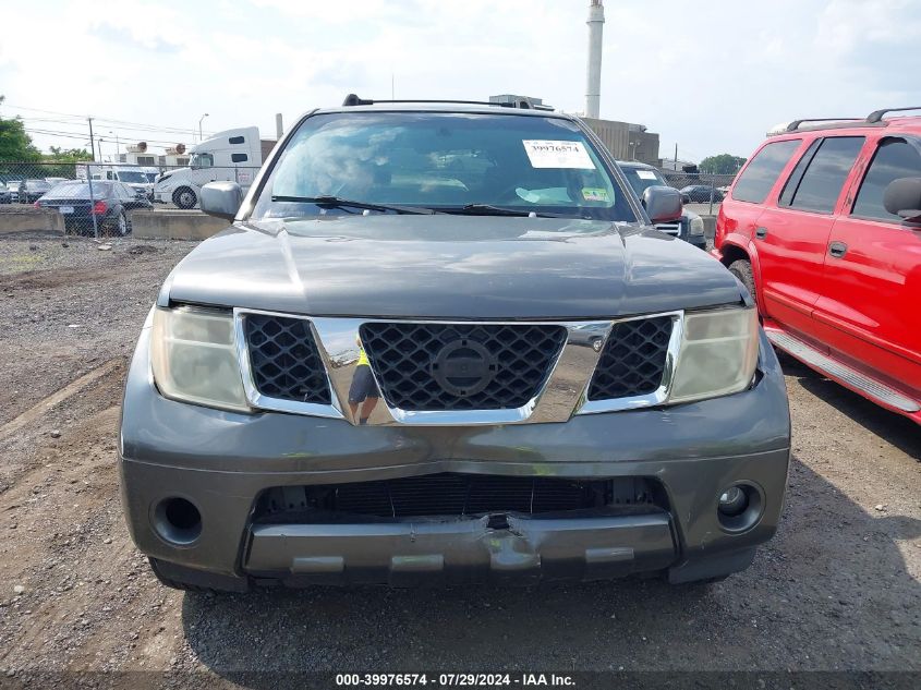 2007 Nissan Pathfinder Se VIN: 5N1AR18W37C644072 Lot: 39976574