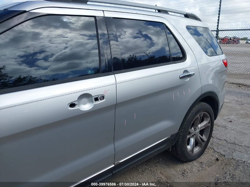 2015 Ford Explorer Limited VIN: 1FM5K7F85FGB73188 Lot: 39976586