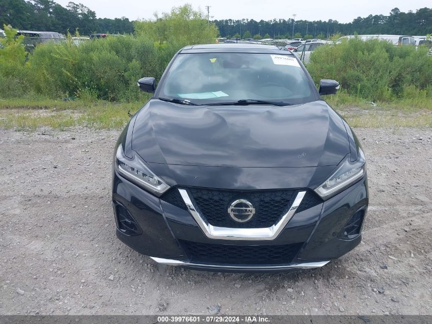 2020 Nissan Maxima Sr Xtronic Cvt VIN: 1N4AA6EV1LC374070 Lot: 39976601