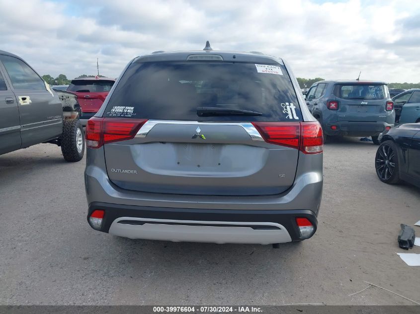 2020 Mitsubishi Outlander Se/Sel/Le VIN: JA4AD3A38LZ042378 Lot: 39976604