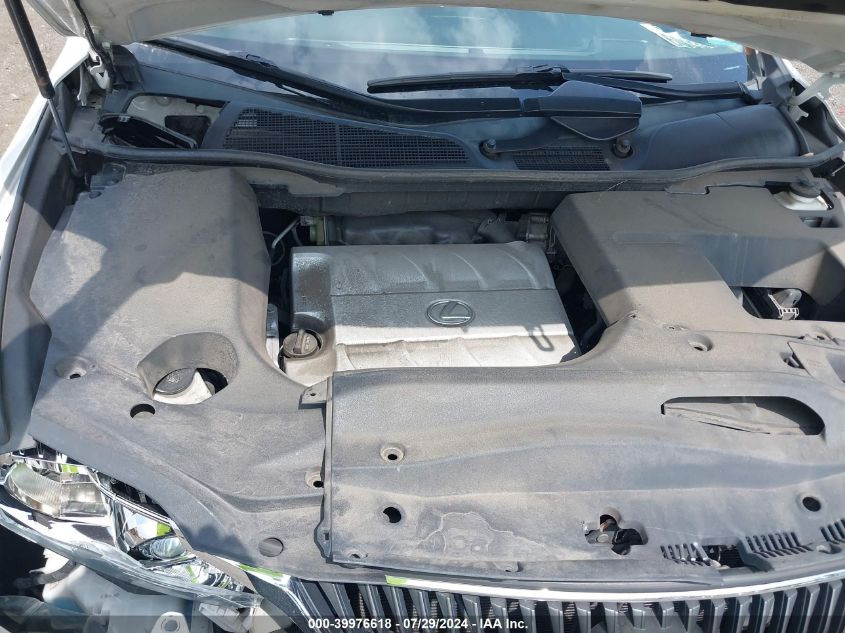 2012 Lexus Rx 350 VIN: 2T2BK1BAXCC132087 Lot: 39976618