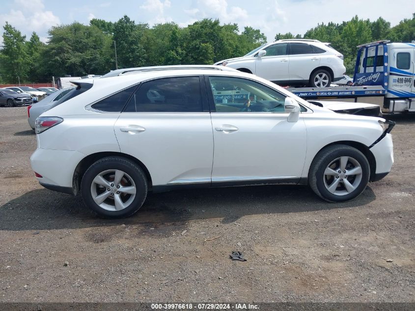 2012 Lexus Rx 350 VIN: 2T2BK1BAXCC132087 Lot: 39976618