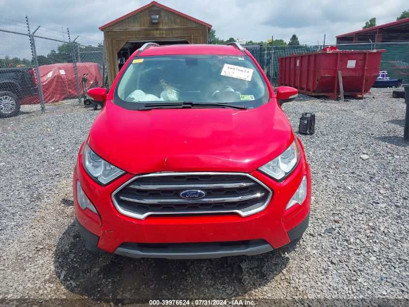 2020 Ford Ecosport Titanium VIN: MAJ6S3KL7LC347539 Lot: 39976624